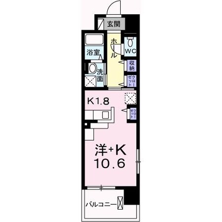 ポーシェガーデン２の物件間取画像